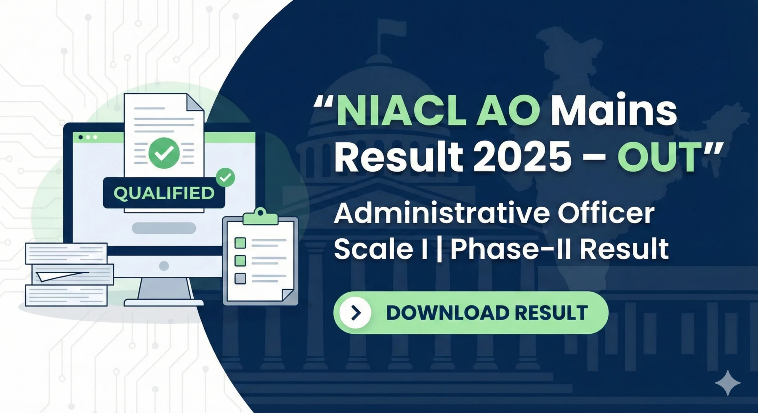 NIACL AO Mains Result 2025 Out