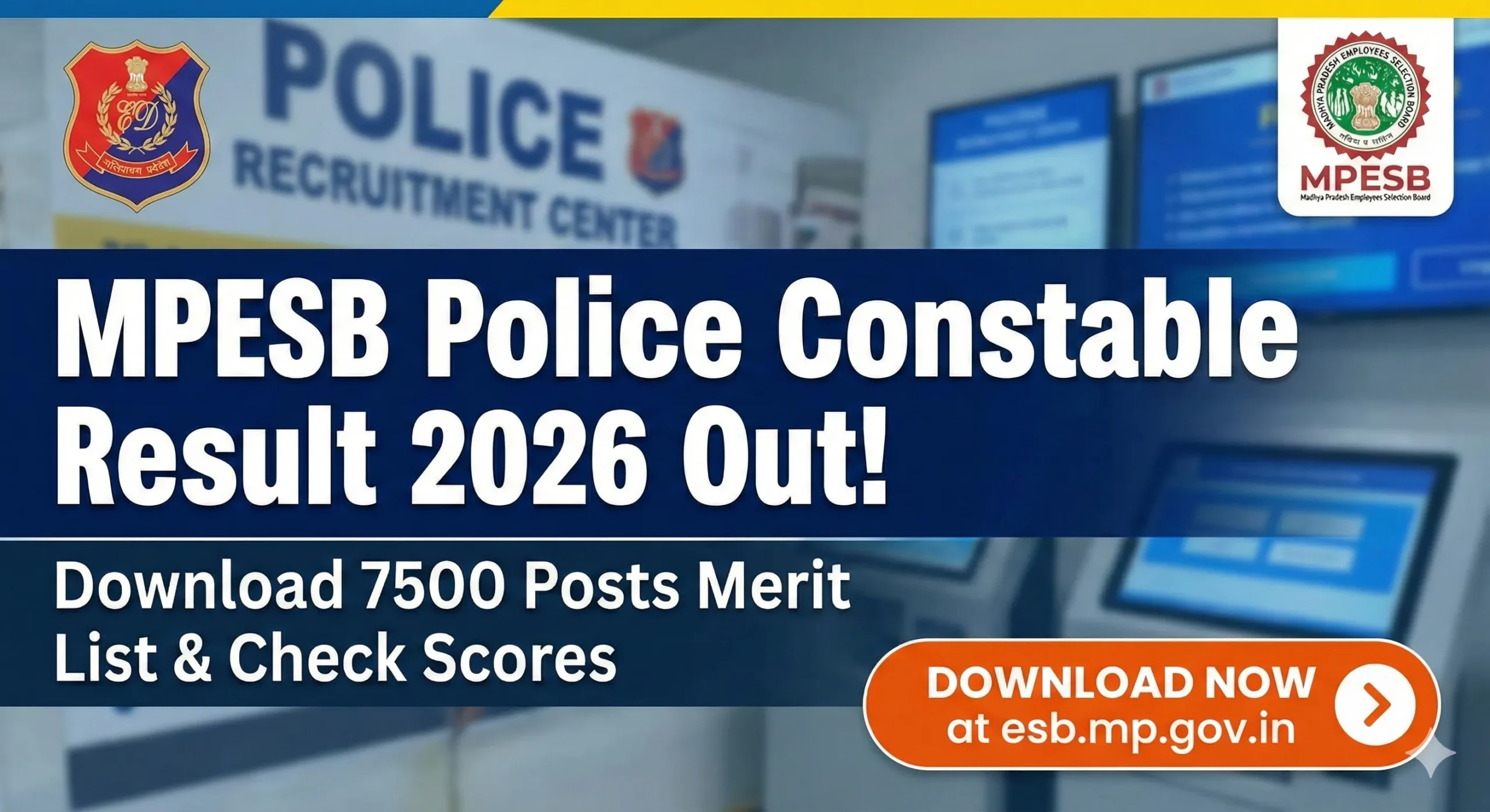 MP Police Constable Result 2026 Out