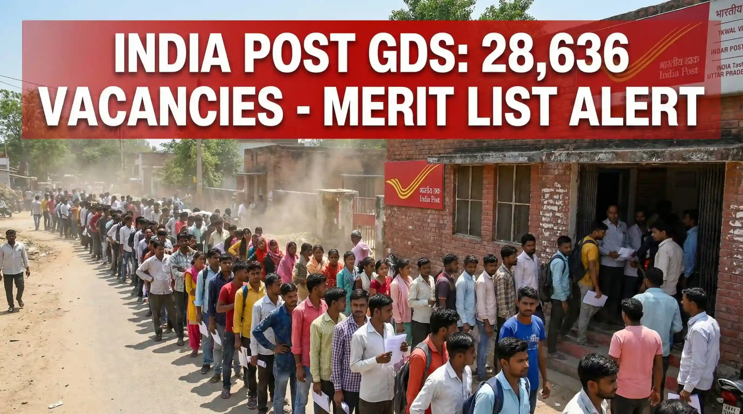 India Post GDS Recruitment 2026 Notification for 28,636 Gramin Dak Sevak Vacancies