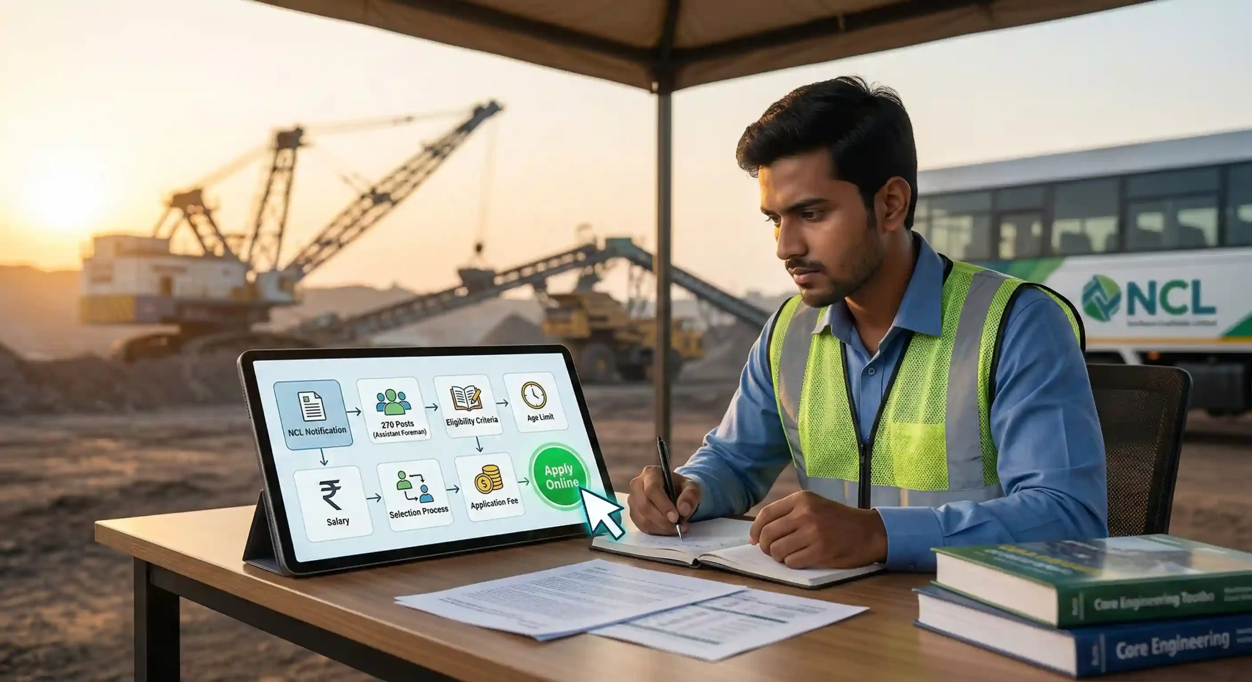 Northern Coalfields Limited NCL Assistant Foreman Recruitment 2026 notification for 270 posts – eligibility, salary and online application details.