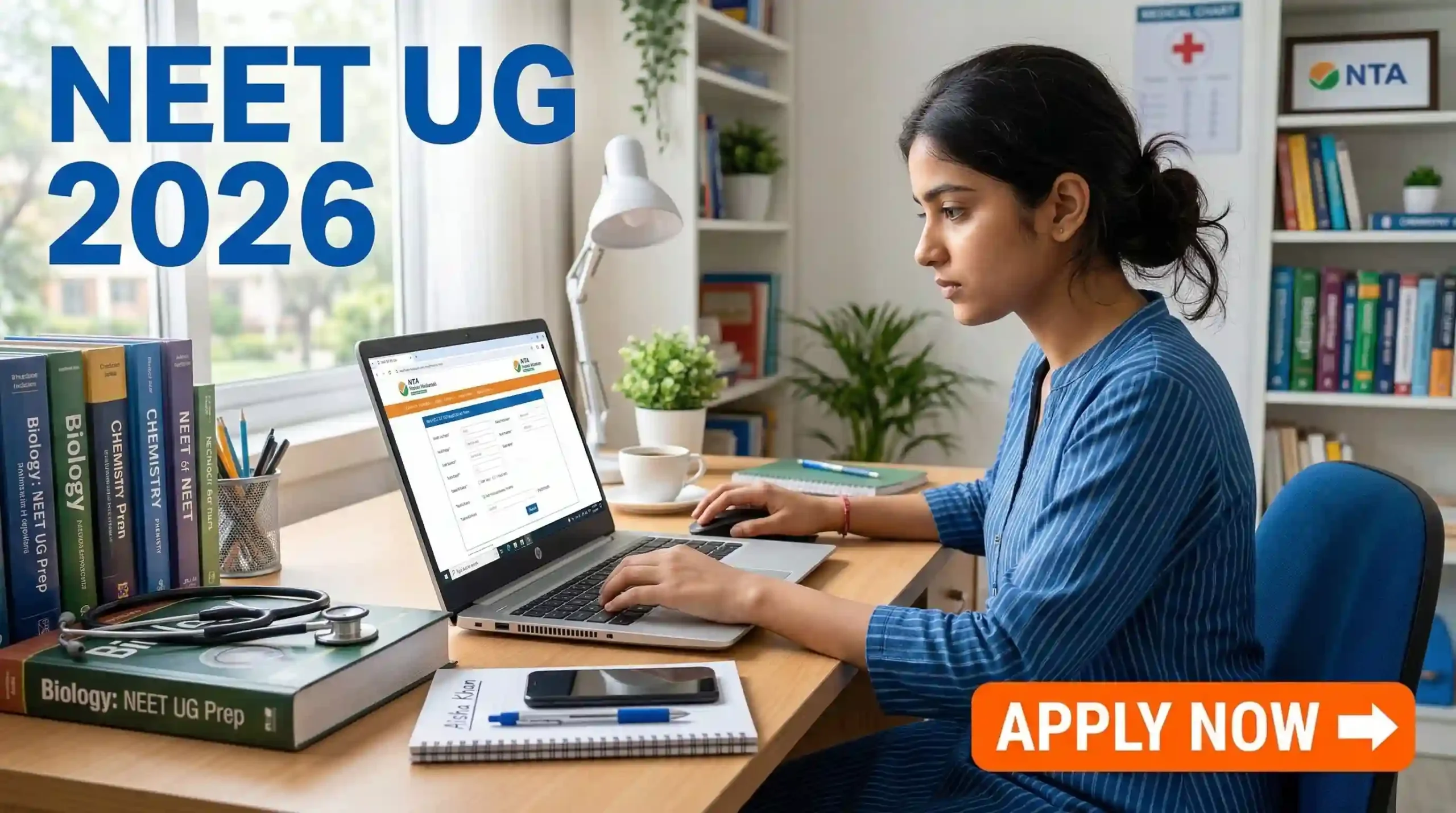 NTA NEET UG 2026 Apply Now