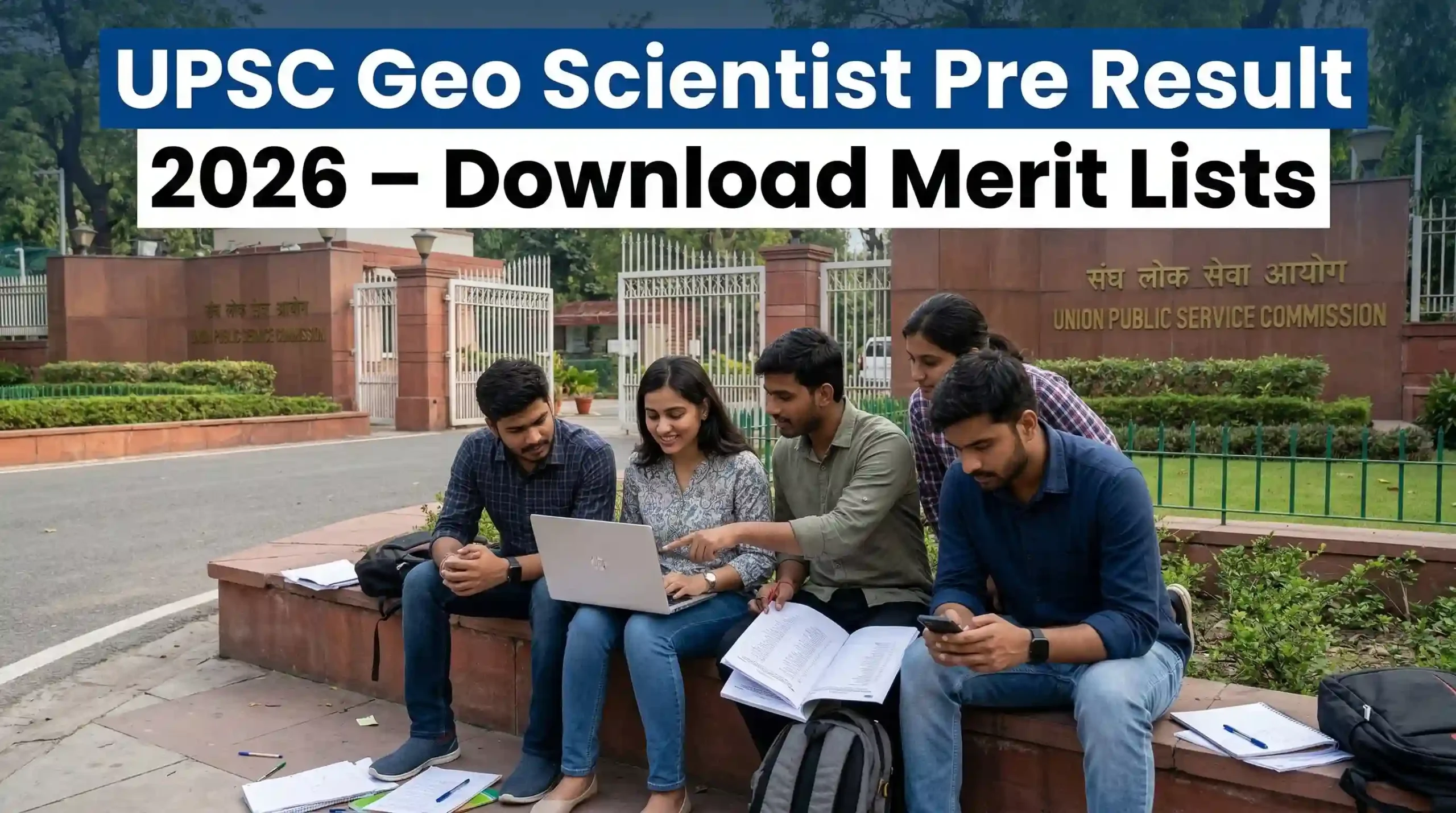 UPSC Geo Scientist Pre Result 2026
